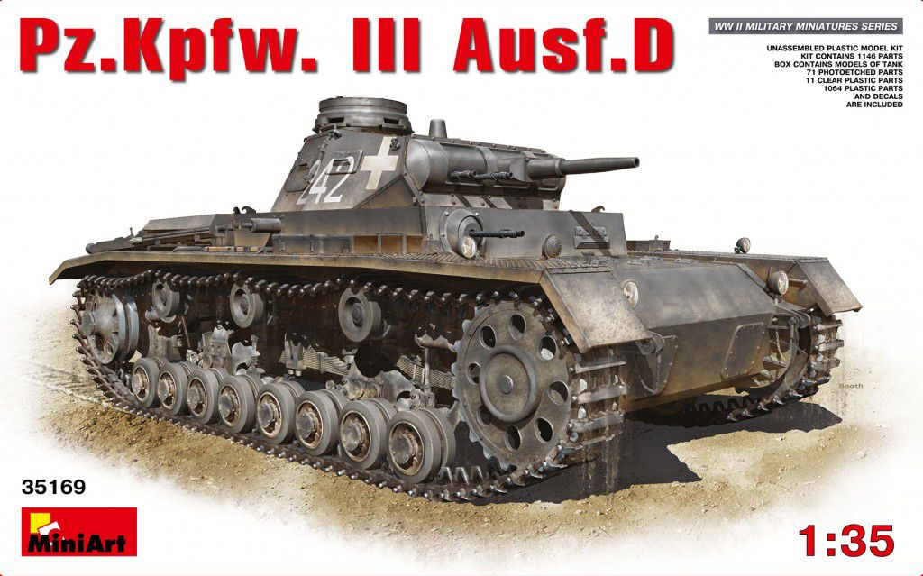 lagerPz.Kpfw.III Ausf.D, Mini-art