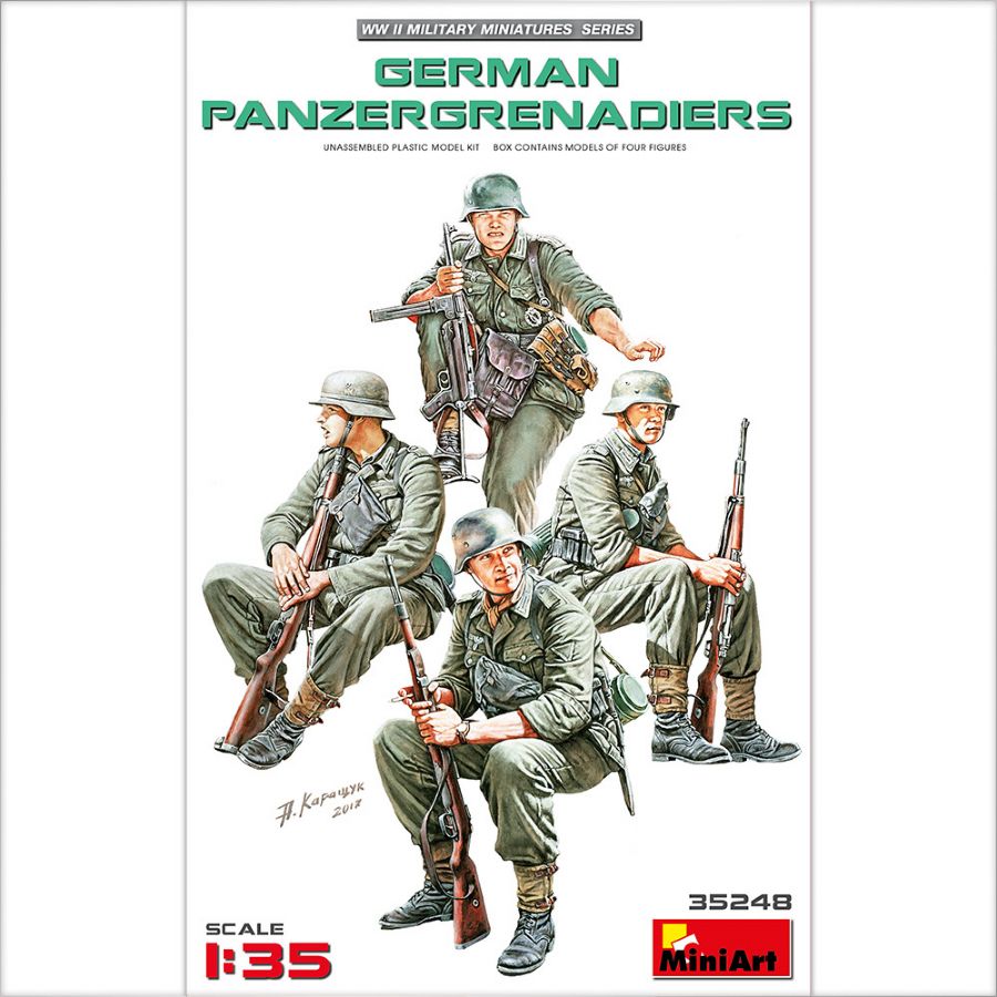 lagerGerman Panzergrenadiers , Mini-art