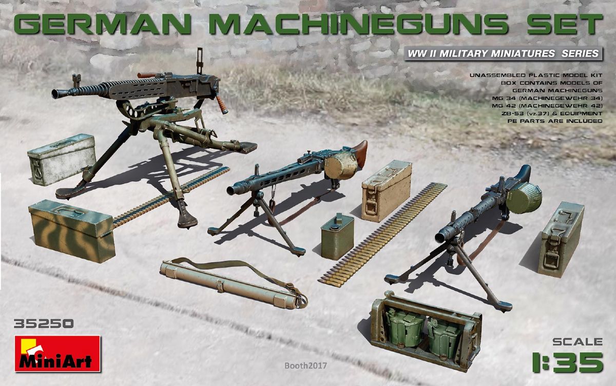 lagerGerman Machineguns Set, Mini-art