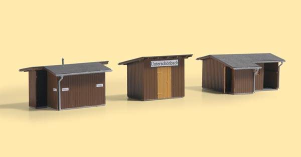 lagerJärnvägsskjul x 3, AUHAGEN