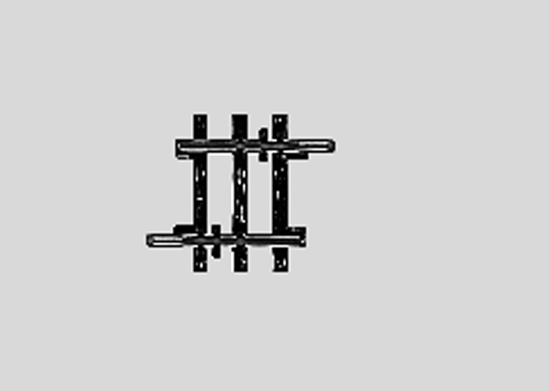 lagerBRak räls  22,5 mm, Märklin