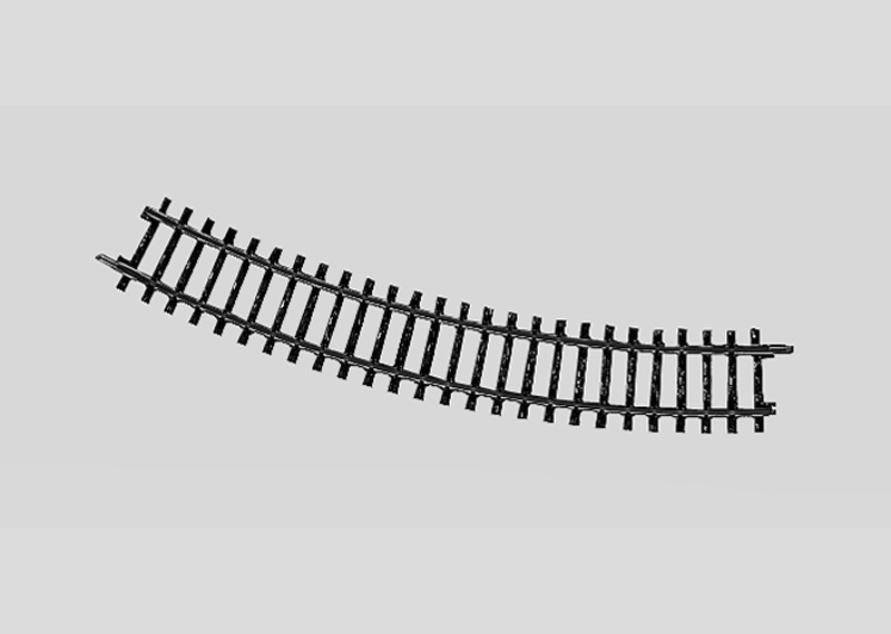 lagerBBöjd räls r360 mm, Märklin