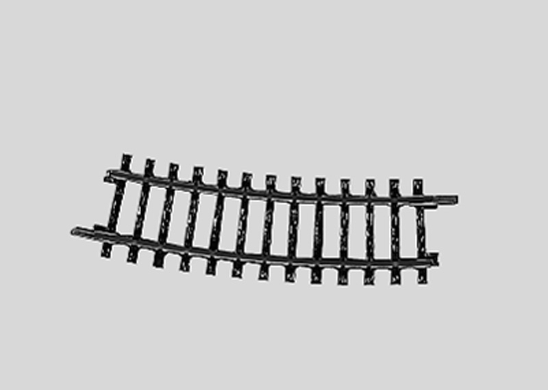 lagerBBöjd räls r360 mm, Märklin