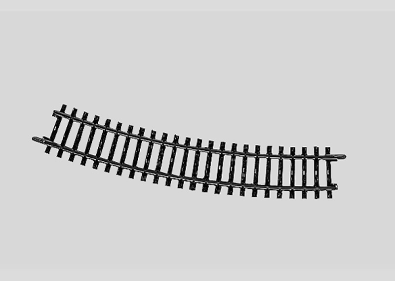 lagerBBöjd räls .r424,6 mm, Märklin
