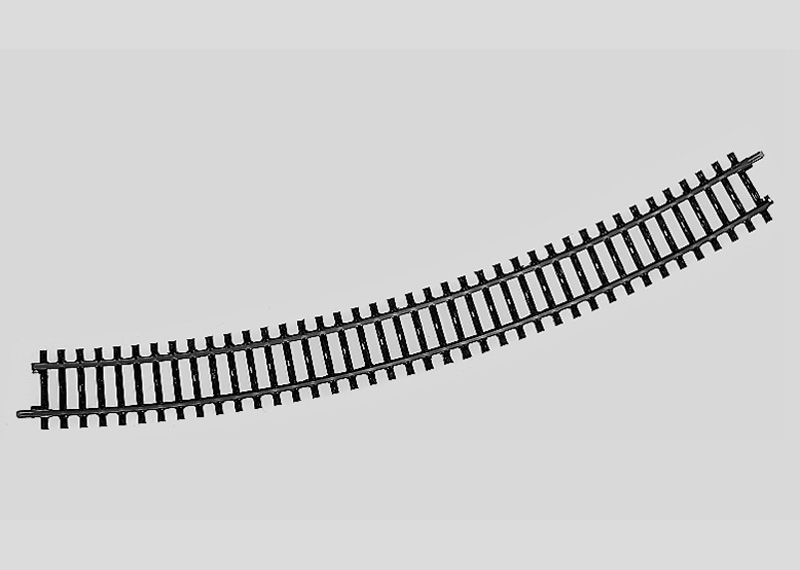 lagerBBöjd räls .r553,9 mm, Märklin
