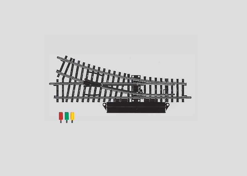 lagerBVäxel höger r424,6, Märklin