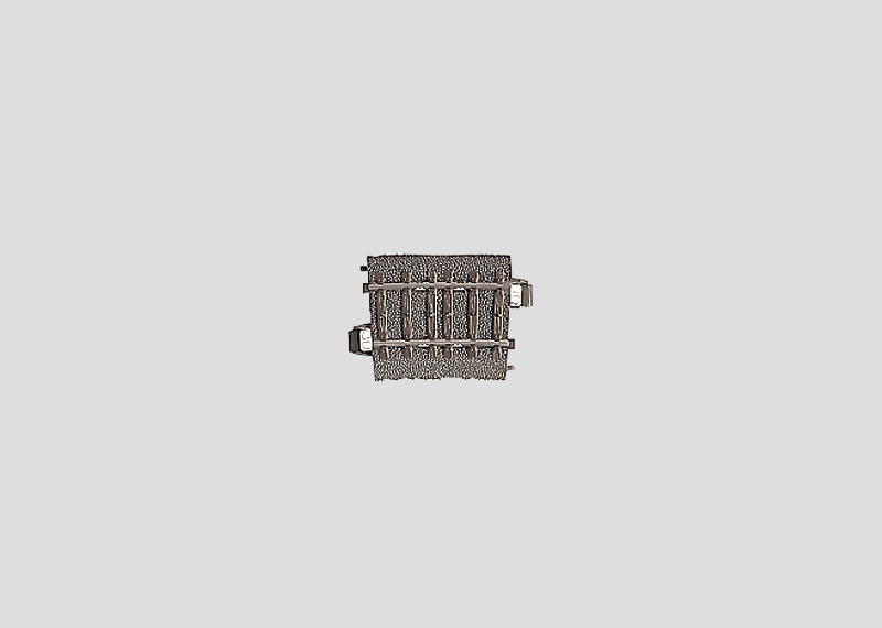 lagerBBöjd räls r437,5 mm, Märklin
