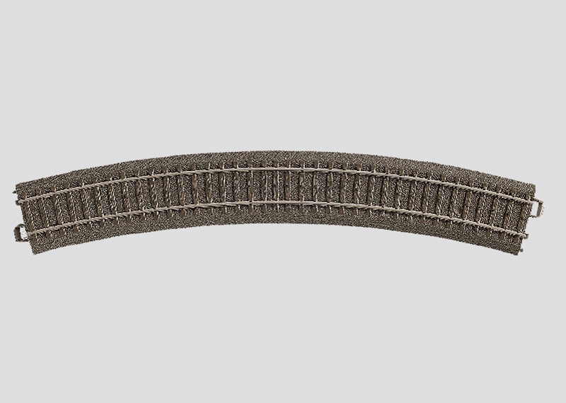 lagerBBöjd räls r515 mm, Märklin