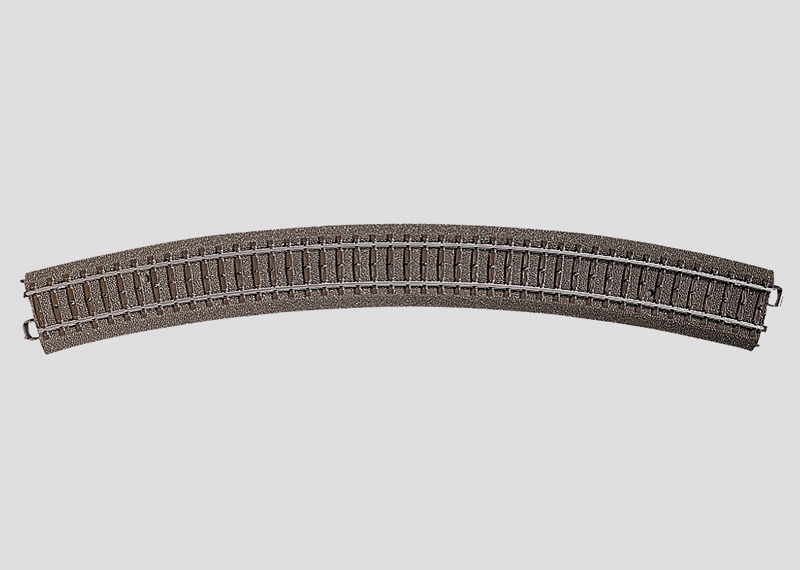 lagerBBöjd räls r643,6 mm, Märklin