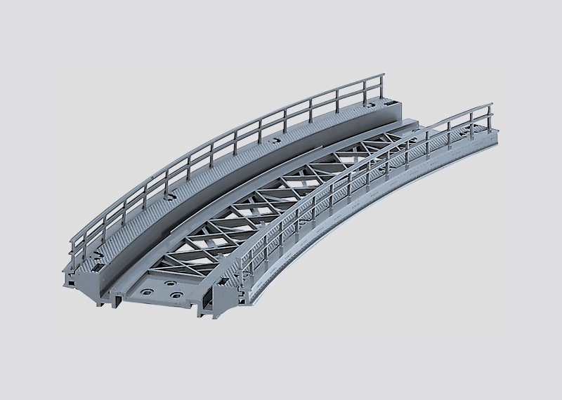 lagerBöjd bro R1 360 mm, Märklin