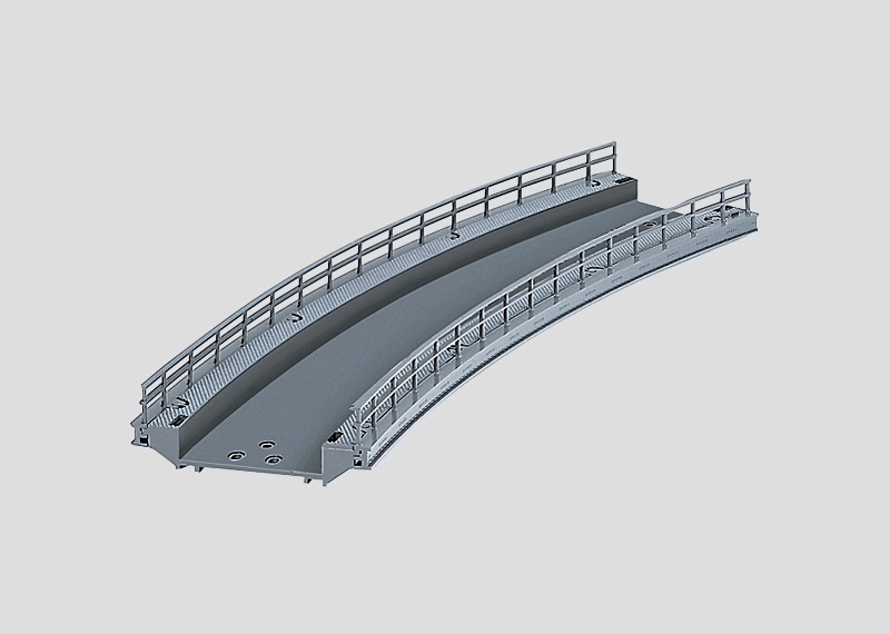 lagerBBöjd bro r 437,5, Märklin