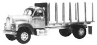lagerxB-42 MACK 2 AXLE FLATBED, Alloy Forms