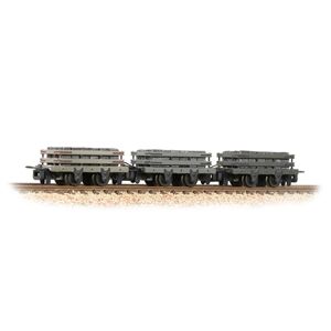 lagerHWagons 3-Pack Grey , Bachmann