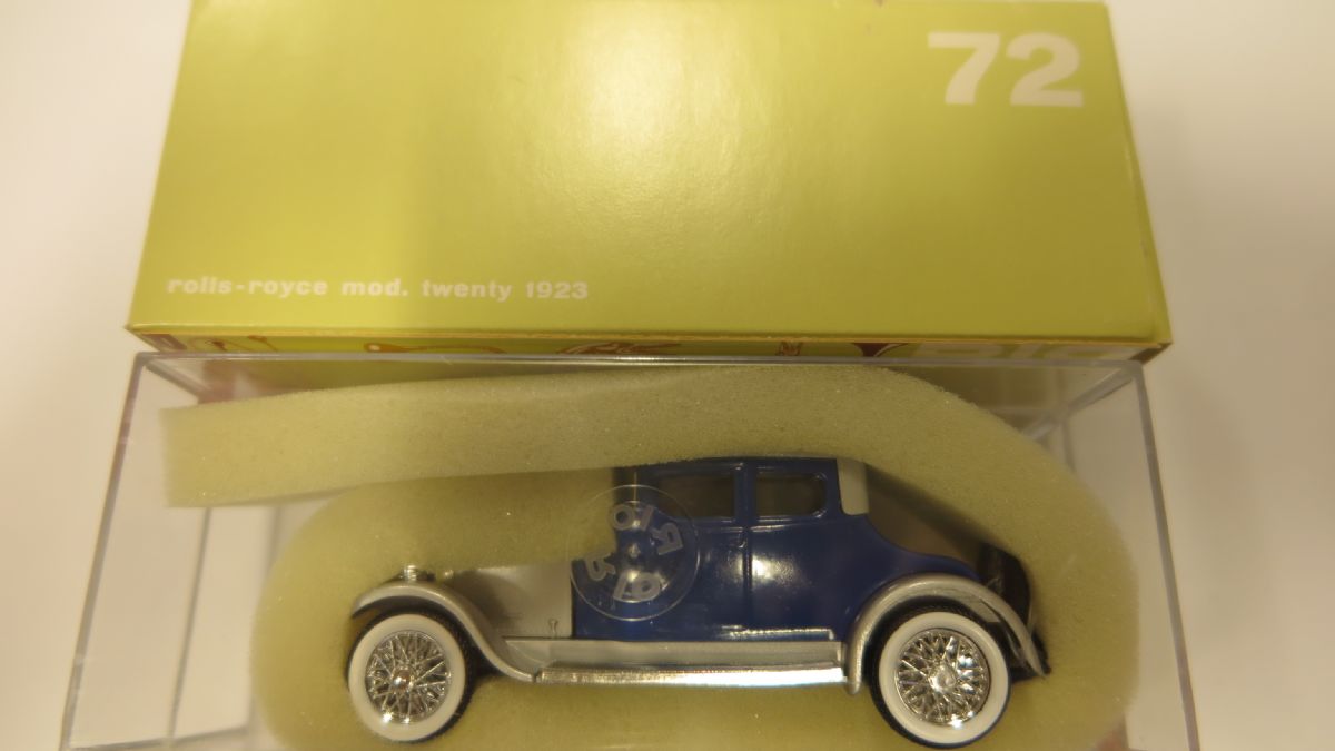 lagerx1:43 Rolls-Royce 1923, Begagnat