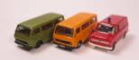 Herpa 3-pack skåpbilar H0