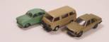 3-pack bilar 1/87