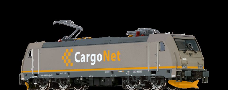 lagerASEllok TRAXX Cargonet, Brawa