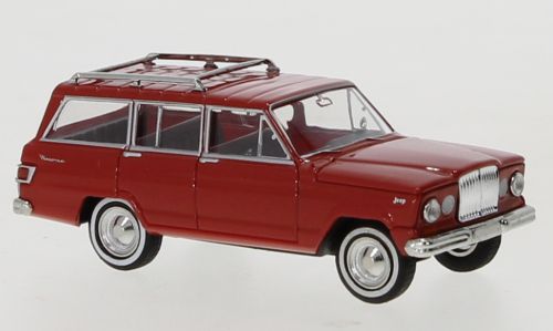 lagerJeep Wagoneer A Röd 1964, Brekina bilar