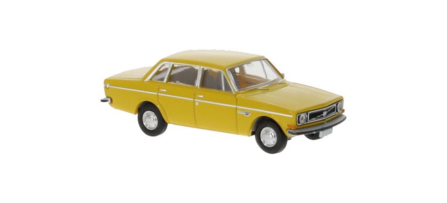 lagerVolvo 144 Mörkgul, Brekina bilar