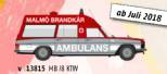 MB Ambulans Malmö Brand..
