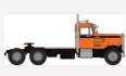 Peterbilt 281 Orange 1955