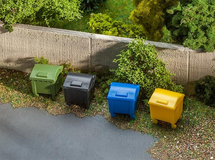 lagerÅtervinningscontainers, Faller