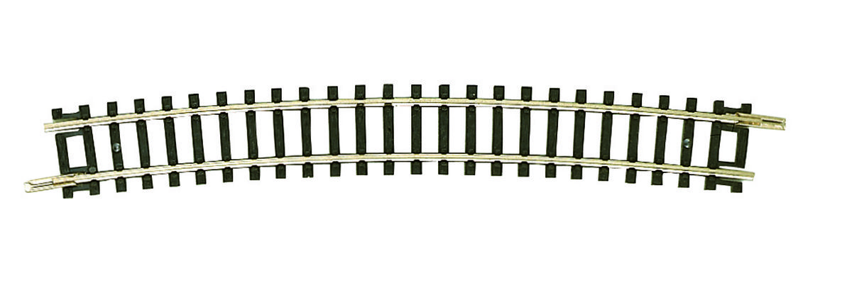 lagerNBöjd Räls R7 480mm 15gr , Fleischmann