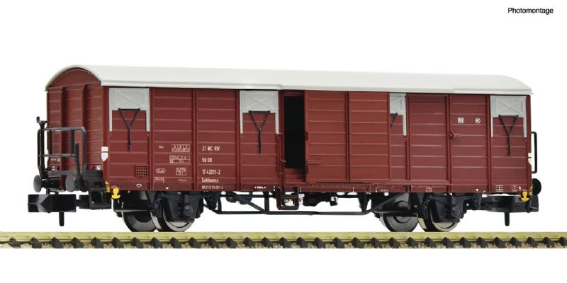 lagerNCovered goods wagon, DR, Fleischmann