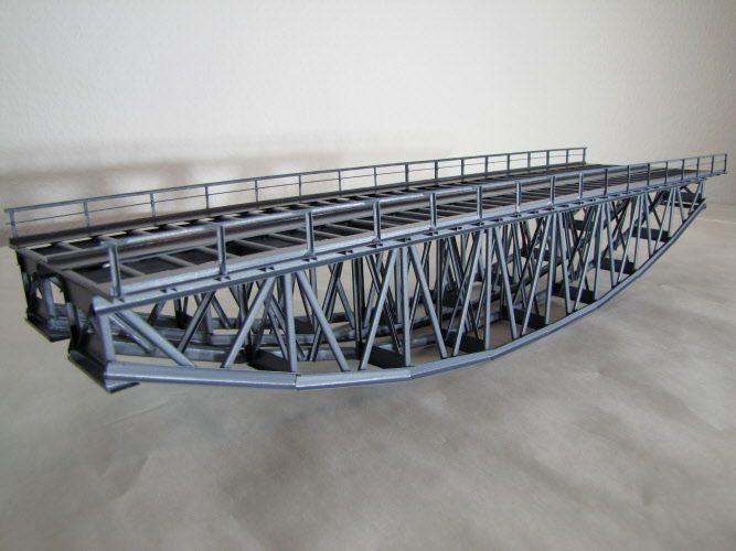 lagerBågbro 50cm 2-spårig, Hack-Bruecken