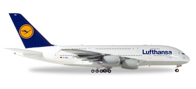 lagerAirbus A380 Lufthansa, Herpa