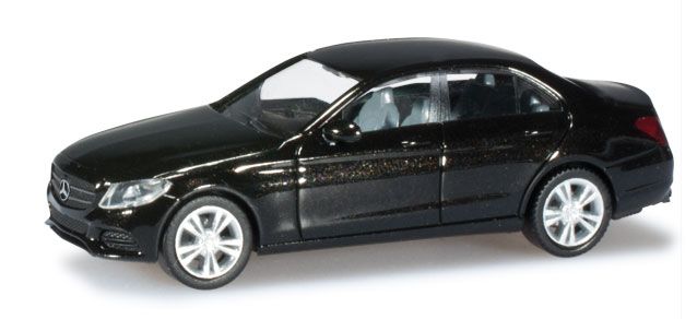 lagerMB C-klass Svart, Herpa
