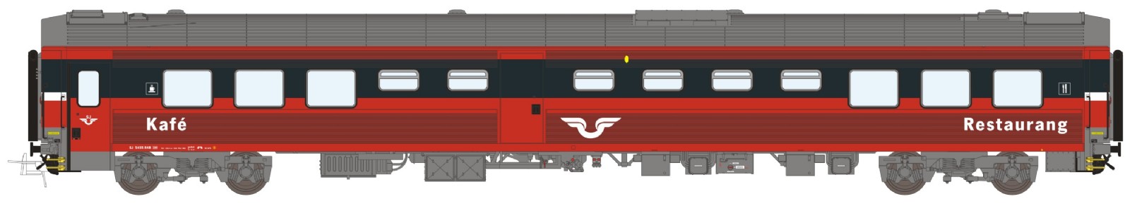 lagerSJ S12 5442 Röd Gen. 1, HNoll AB