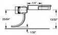 Short (1/4") overset shan