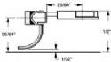 Long (25/64") overset sha