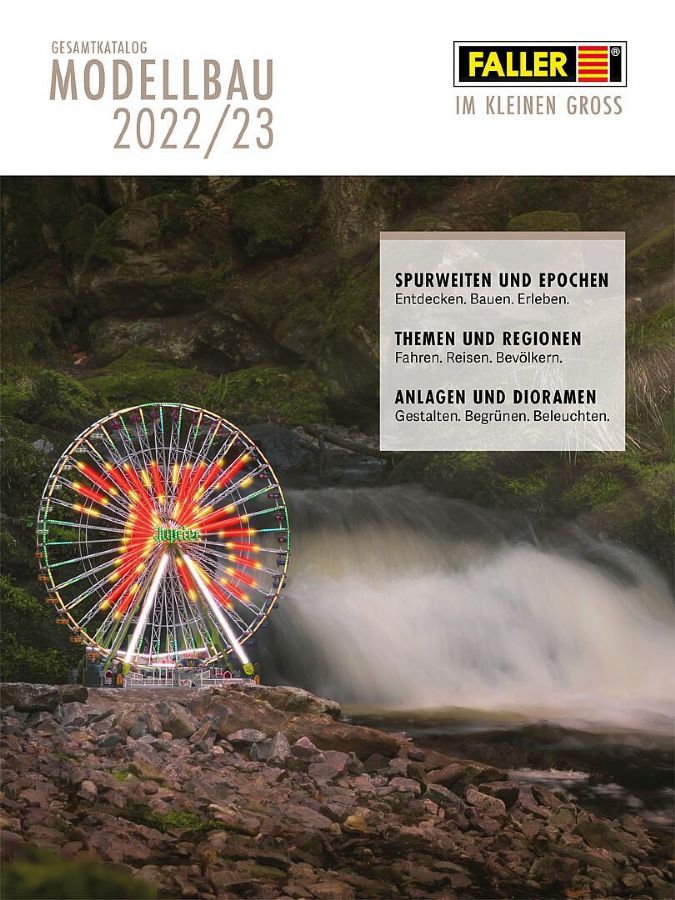 lagerxKatalog Faller 2022, Kataloger