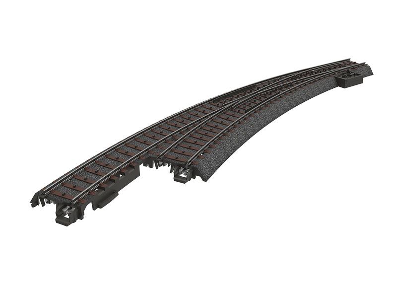 lagerBKurvväxel vänster R3, Märklin