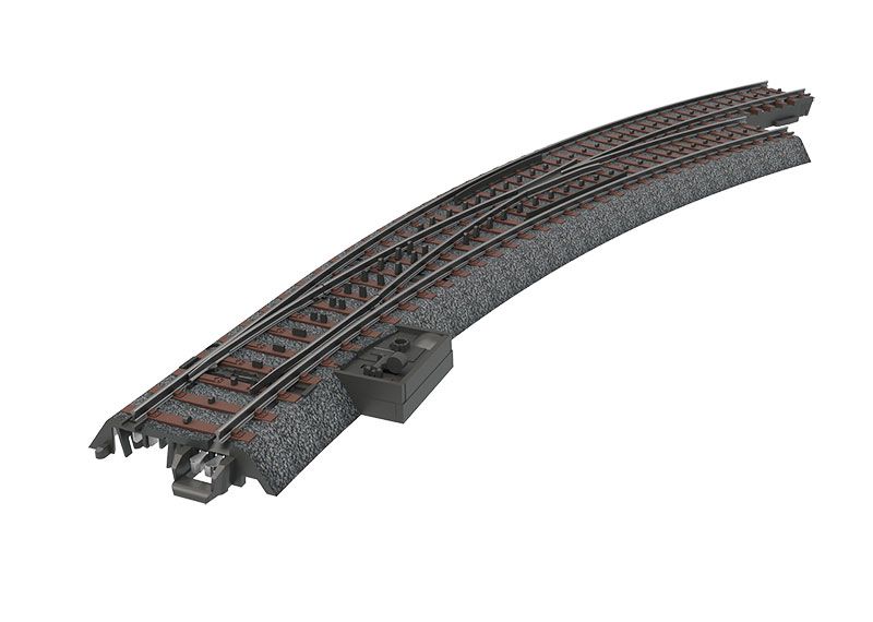 lagerBKurvväxel höger R3, Märklin