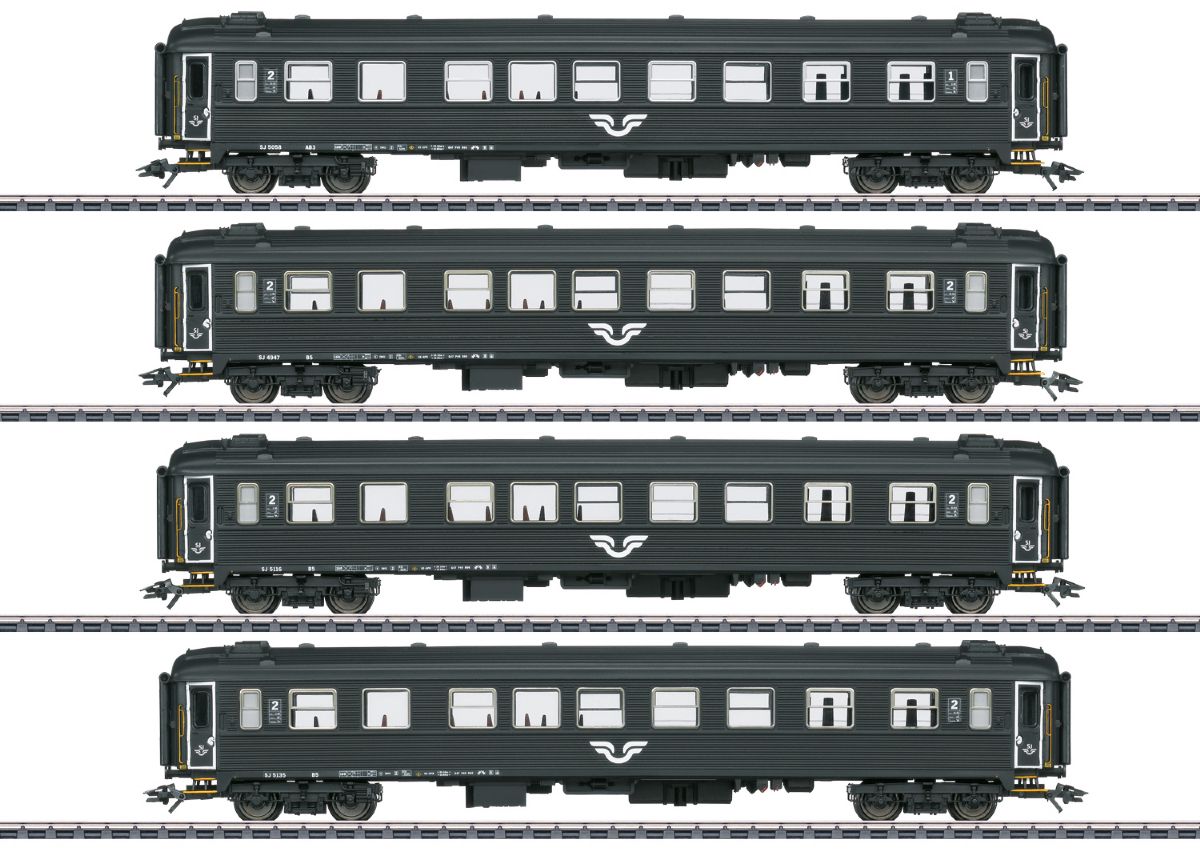 lagerBA4 x Personvagnar SJ, Märklin