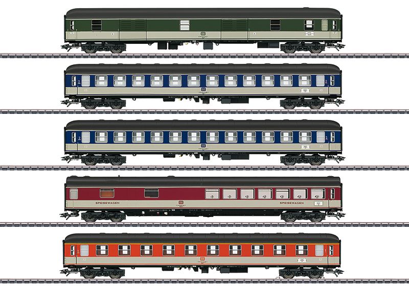 lagerBWPersonvagn-set DB, Märklin