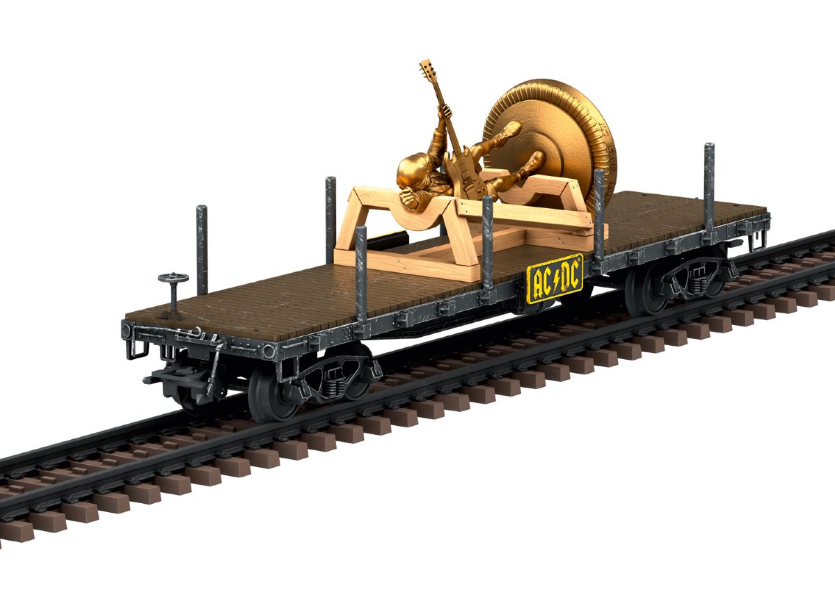 lagerBStiff Upper Lip Flat Car, Märklin