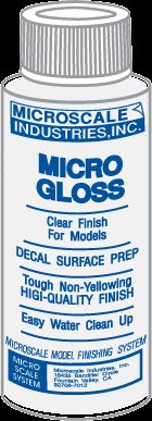 lagerMicro Gloss (blank lack), Microscale