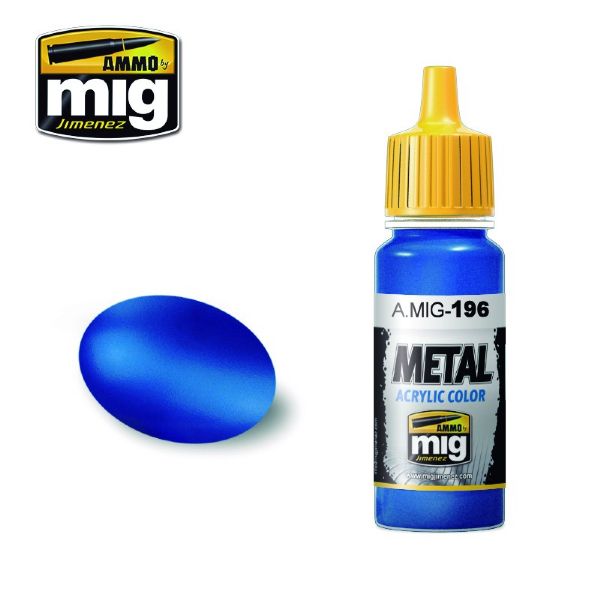 lagerWARHEAD METALLIC BLUE, Ammo MIG