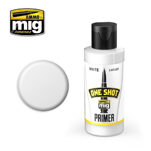 lagerONE SHOT PRIMER - WHITE, Ammo MIG