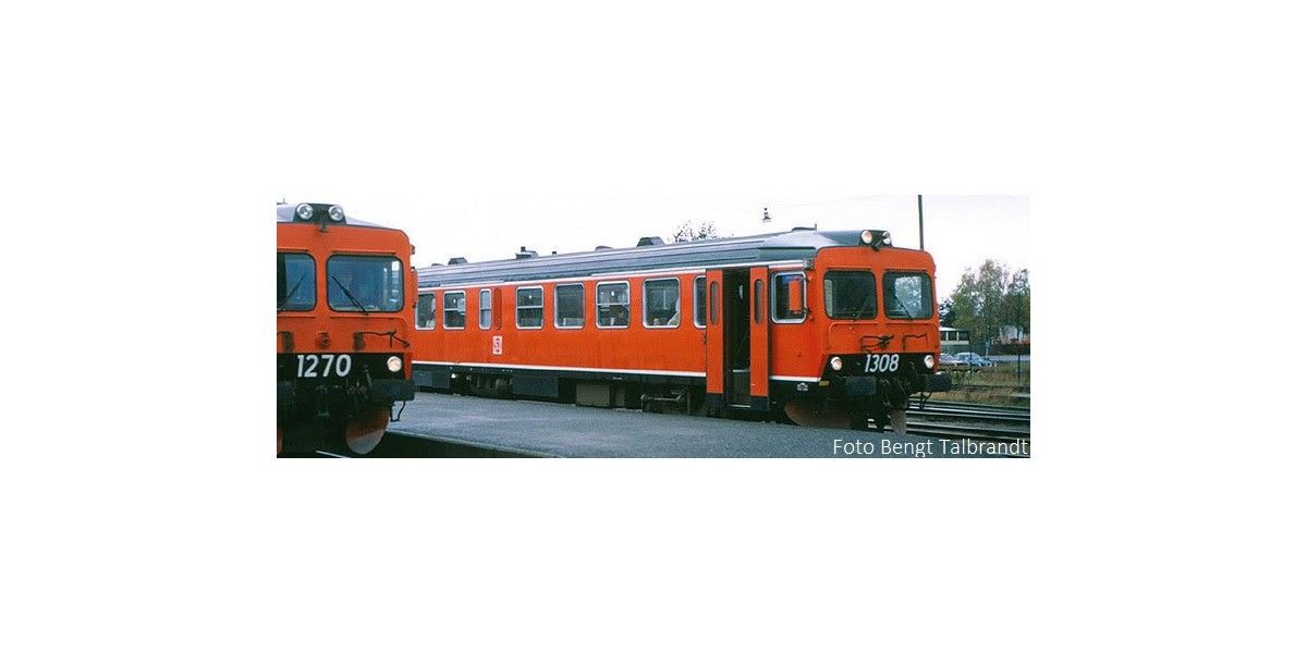 lagerASJ Y1 1308, Oransje, DC, NMJ Svenska vagnar