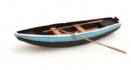 Roddbåt i stål (Blå)