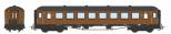 Personvagn NSB 2.kl B22 