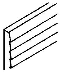 lagerxFjällpanel 6,4 mm, North Eastern