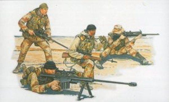 lager 1/35 .U.S. Sniper Team, Plastbyggsatser
