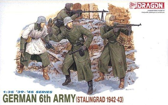 lagerGer 6th Army Stalingrad, Plastbyggsatser