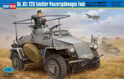 lager1/35 Sd.Kfz.223 Leichter , Plastbyggsatser
